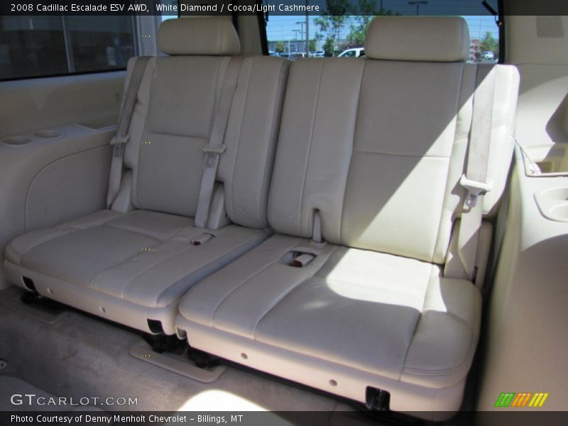 White Diamond / Cocoa/Light Cashmere 2008 Cadillac Escalade ESV AWD