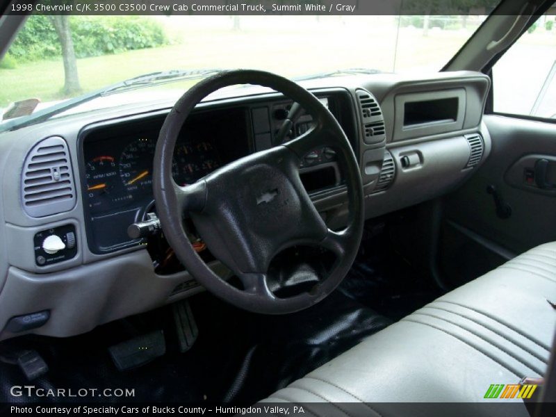 Dashboard of 1998 C/K 3500 C3500 Crew Cab Commercial Truck