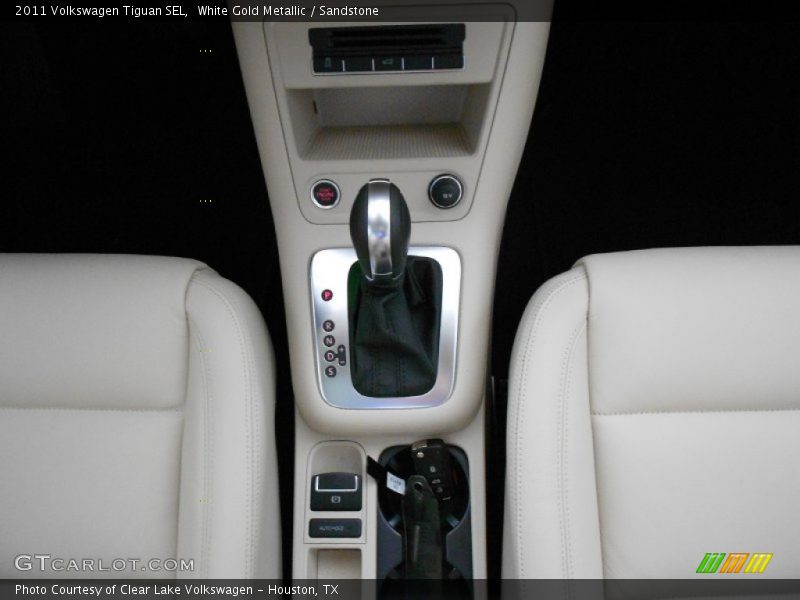 White Gold Metallic / Sandstone 2011 Volkswagen Tiguan SEL
