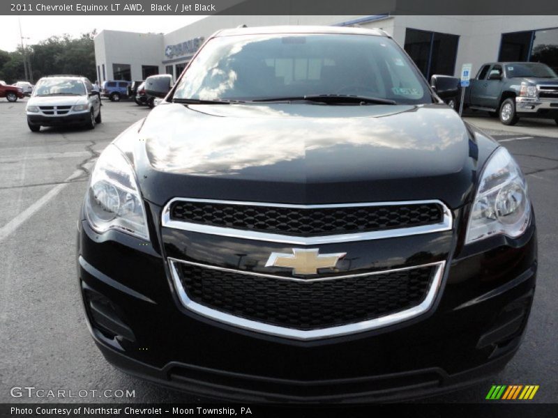 Black / Jet Black 2011 Chevrolet Equinox LT AWD