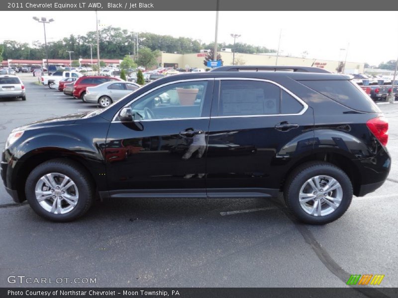 Black / Jet Black 2011 Chevrolet Equinox LT AWD