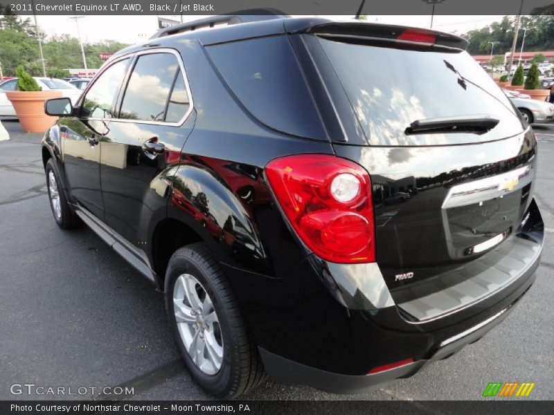 Black / Jet Black 2011 Chevrolet Equinox LT AWD