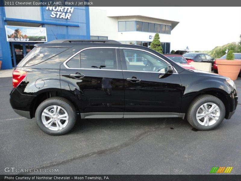 Black / Jet Black 2011 Chevrolet Equinox LT AWD
