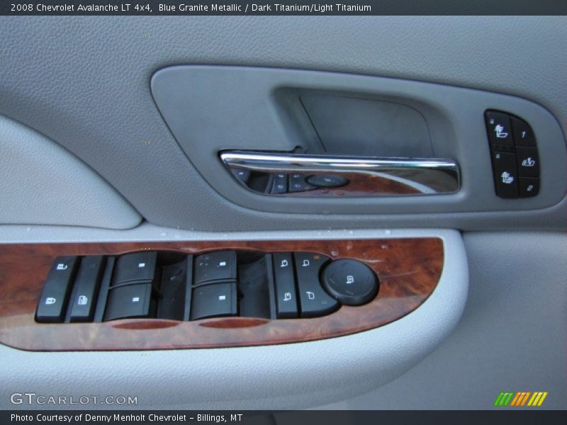 Blue Granite Metallic / Dark Titanium/Light Titanium 2008 Chevrolet Avalanche LT 4x4