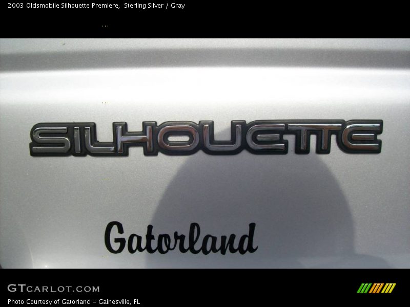 Sterling Silver / Gray 2003 Oldsmobile Silhouette Premiere