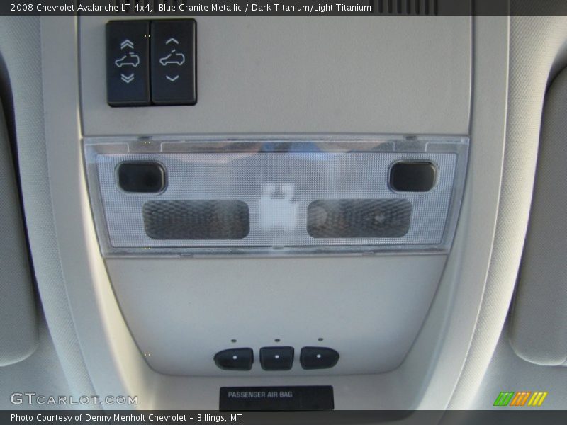 Blue Granite Metallic / Dark Titanium/Light Titanium 2008 Chevrolet Avalanche LT 4x4