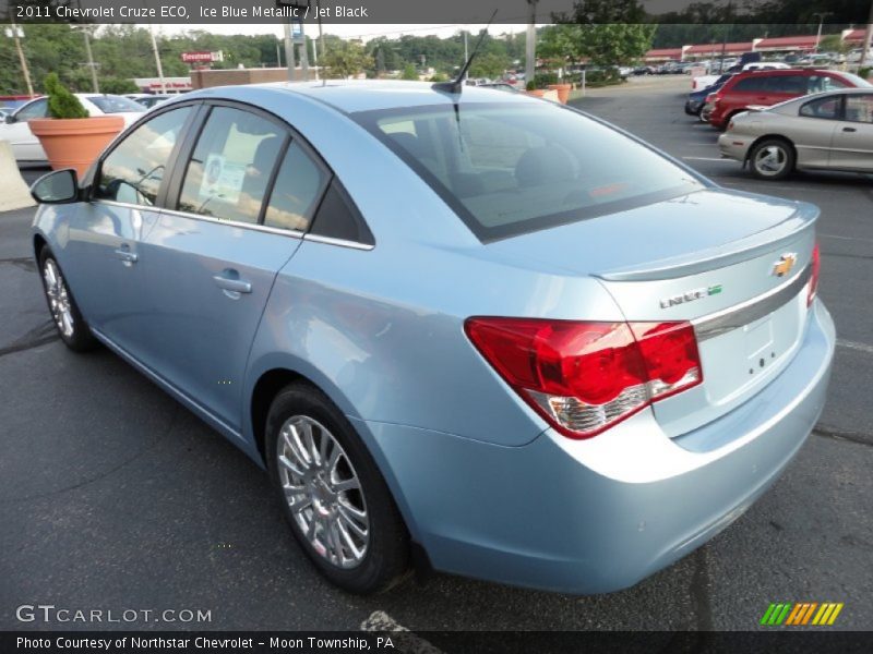 Ice Blue Metallic / Jet Black 2011 Chevrolet Cruze ECO