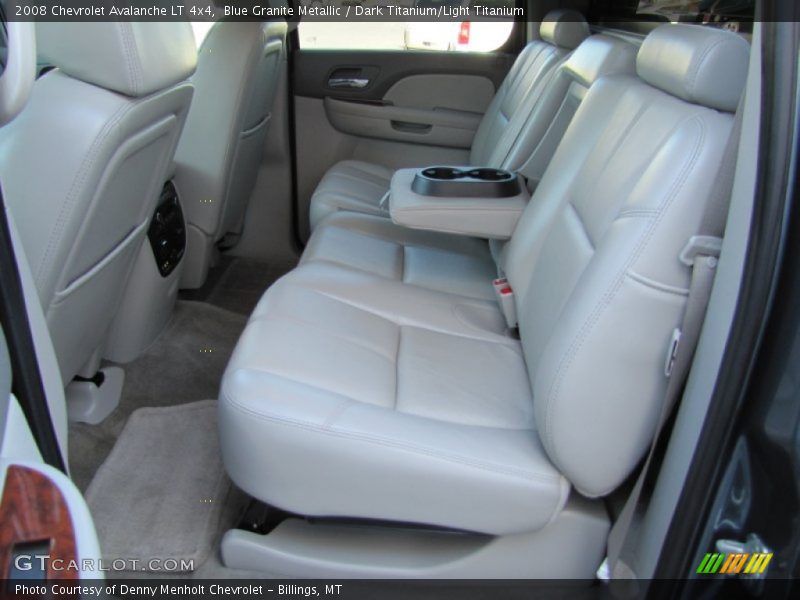  2008 Avalanche LT 4x4 Dark Titanium/Light Titanium Interior