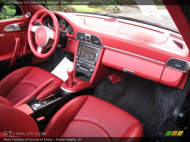 Dashboard of 2009 911 Carrera 4S Cabriolet