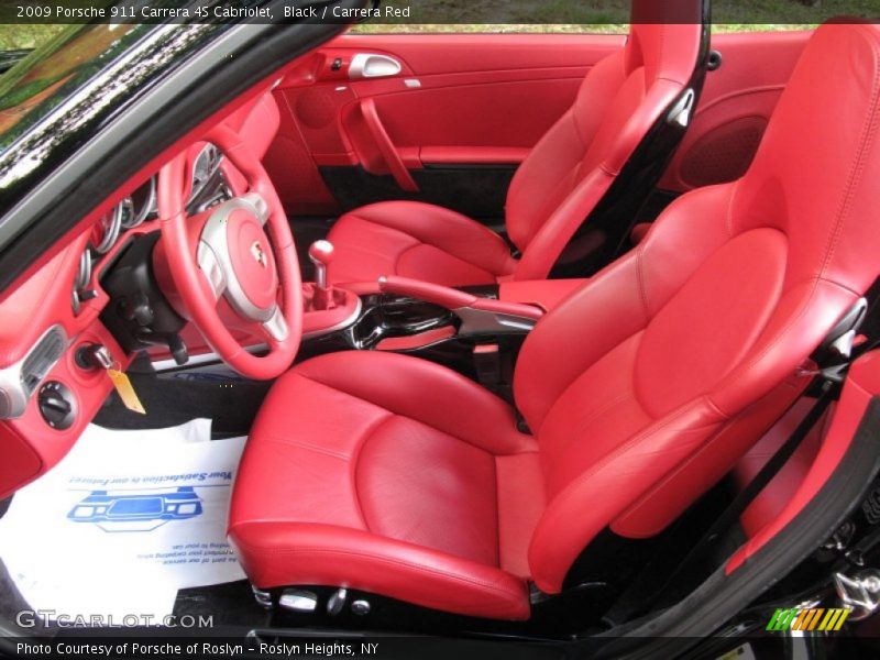  2009 911 Carrera 4S Cabriolet Carrera Red Interior