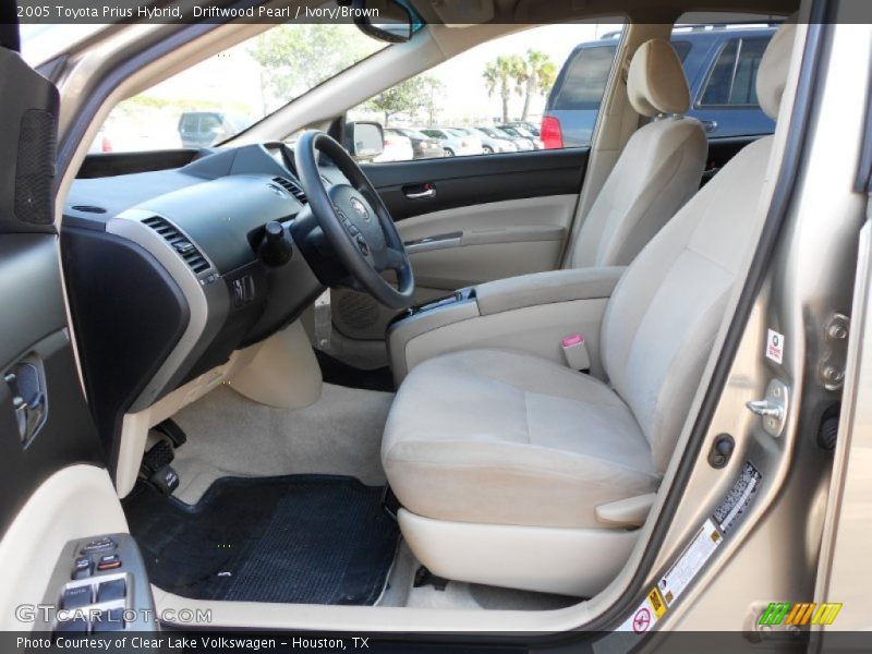 Driftwood Pearl / Ivory/Brown 2005 Toyota Prius Hybrid