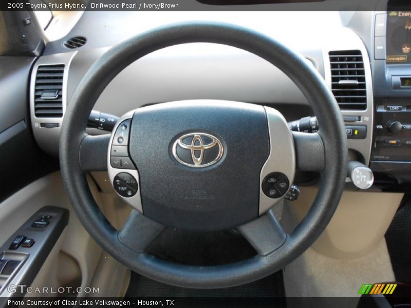 Driftwood Pearl / Ivory/Brown 2005 Toyota Prius Hybrid
