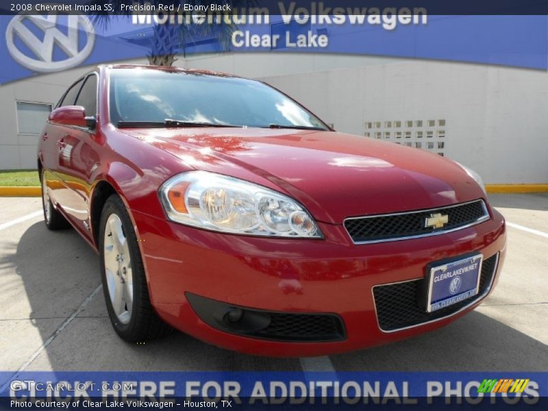 Precision Red / Ebony Black 2008 Chevrolet Impala SS