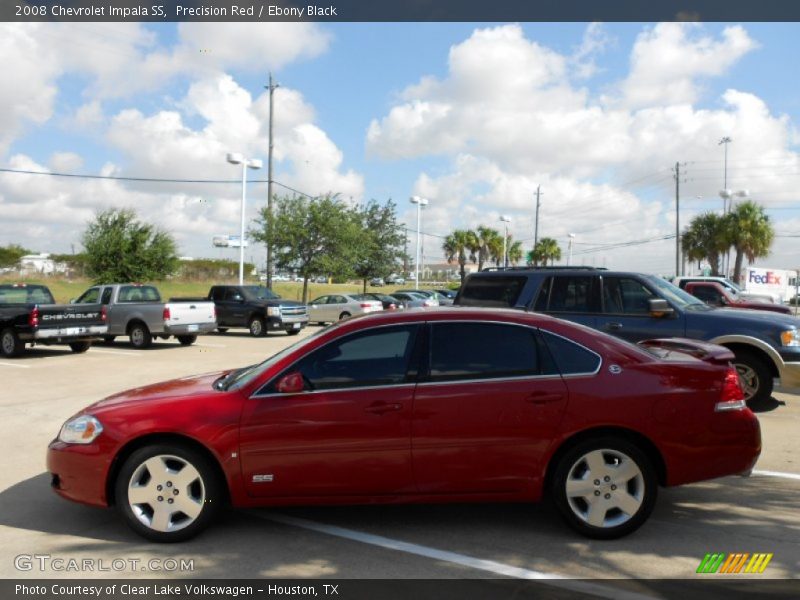 Precision Red / Ebony Black 2008 Chevrolet Impala SS