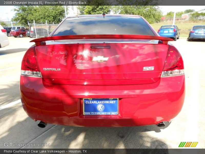 Precision Red / Ebony Black 2008 Chevrolet Impala SS
