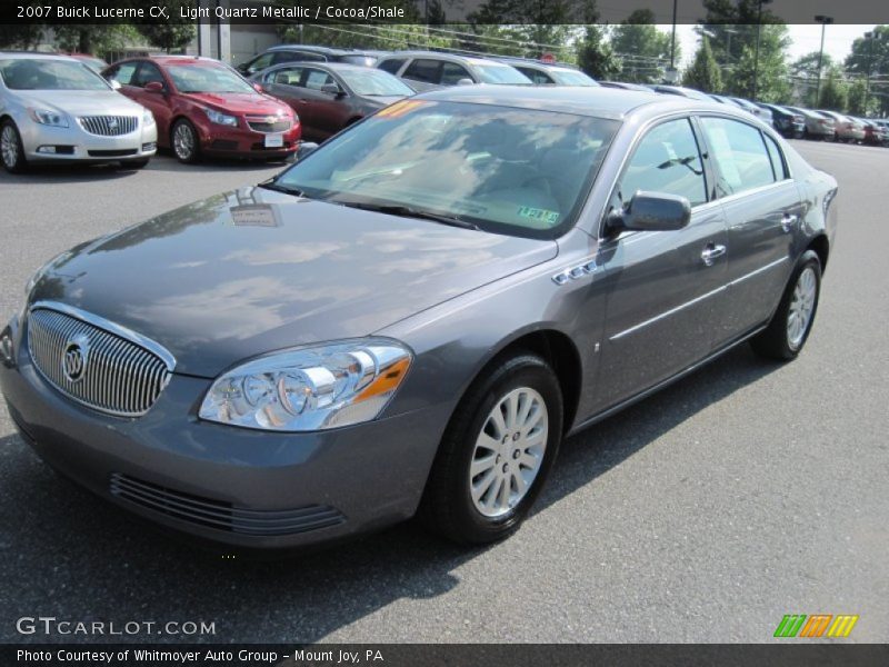 Light Quartz Metallic / Cocoa/Shale 2007 Buick Lucerne CX