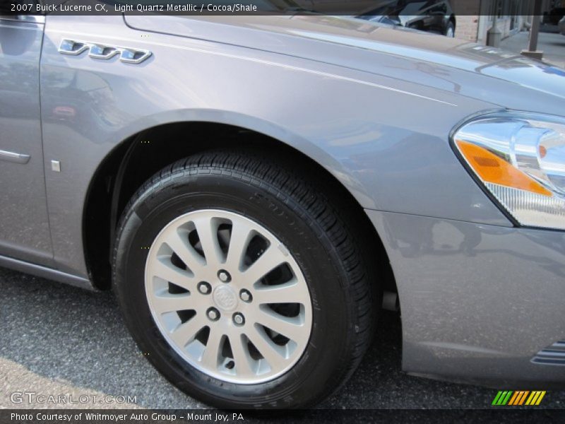 Light Quartz Metallic / Cocoa/Shale 2007 Buick Lucerne CX