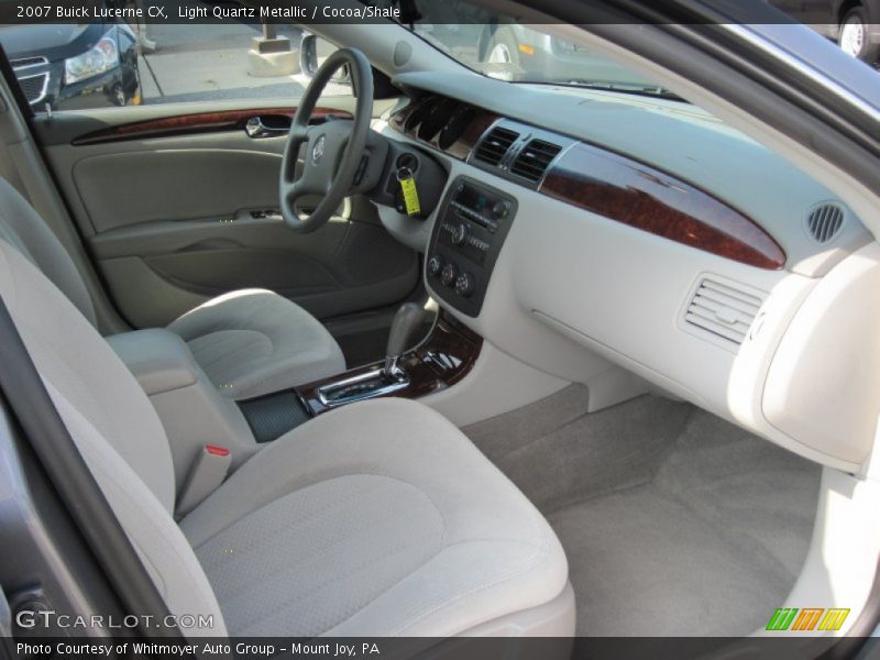 Light Quartz Metallic / Cocoa/Shale 2007 Buick Lucerne CX