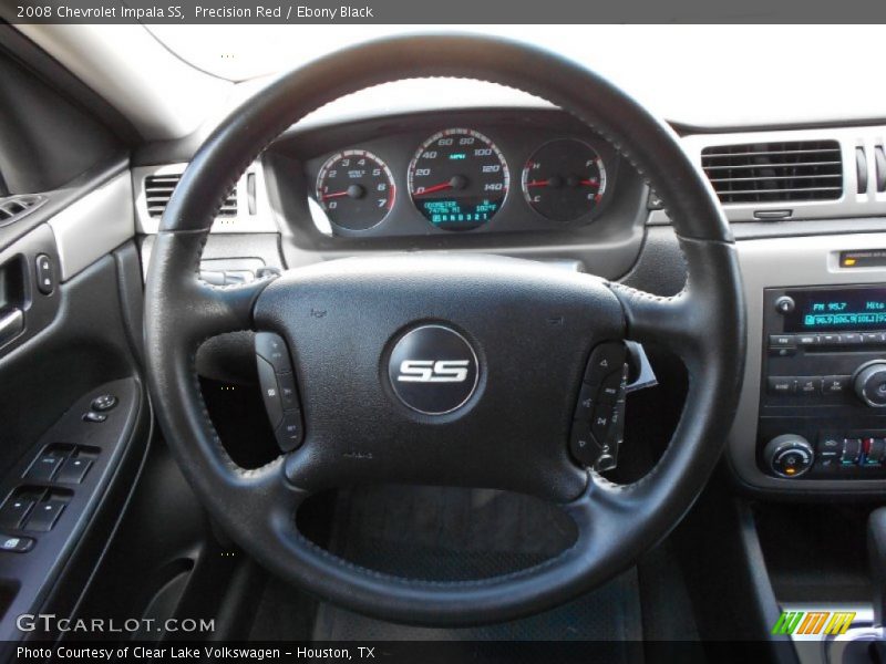 Precision Red / Ebony Black 2008 Chevrolet Impala SS