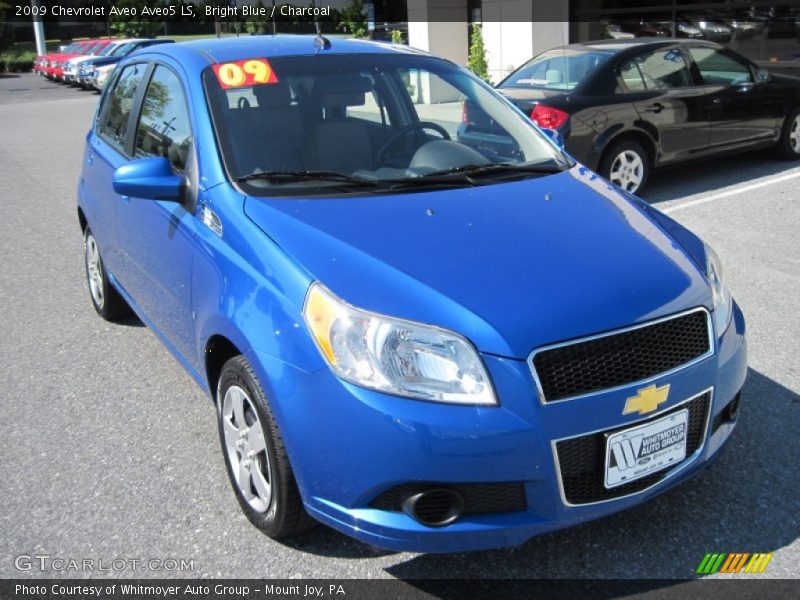 Bright Blue / Charcoal 2009 Chevrolet Aveo Aveo5 LS