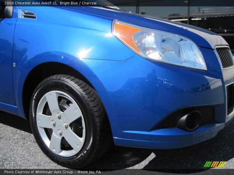 Bright Blue / Charcoal 2009 Chevrolet Aveo Aveo5 LS