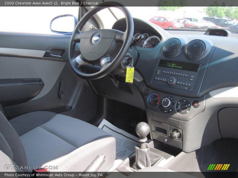Bright Blue / Charcoal 2009 Chevrolet Aveo Aveo5 LS