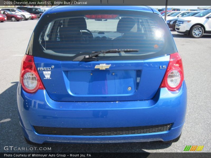 Bright Blue / Charcoal 2009 Chevrolet Aveo Aveo5 LS