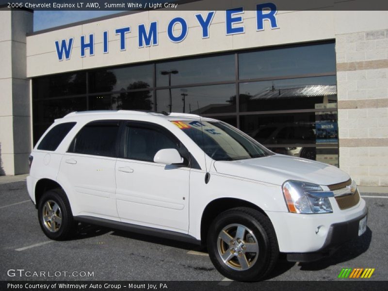 Summit White / Light Gray 2006 Chevrolet Equinox LT AWD