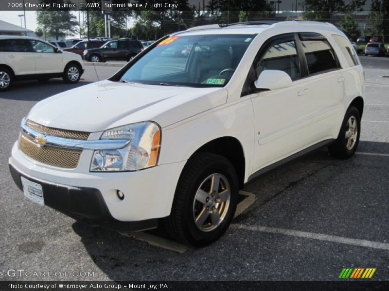 Summit White / Light Gray 2006 Chevrolet Equinox LT AWD