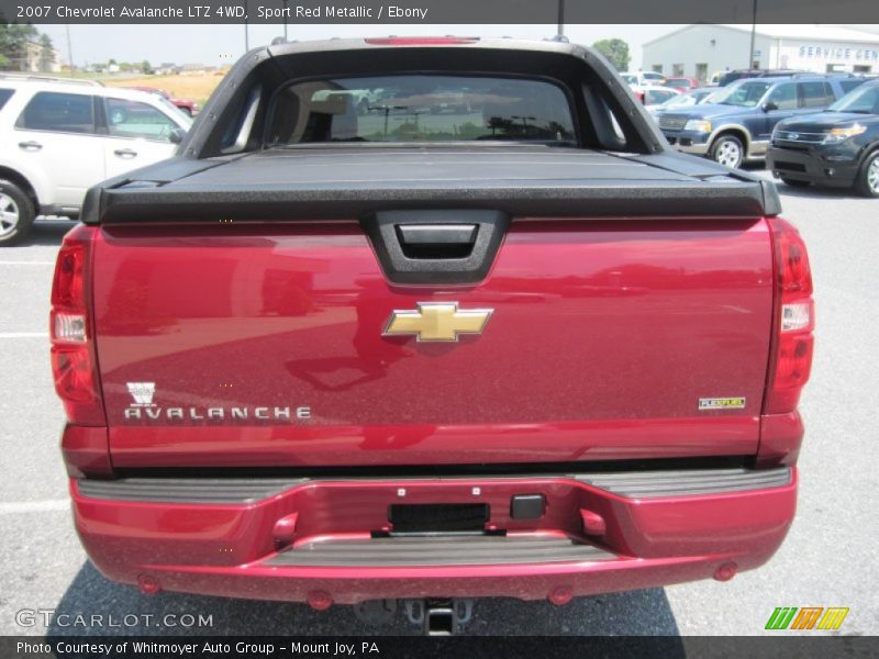 Sport Red Metallic / Ebony 2007 Chevrolet Avalanche LTZ 4WD