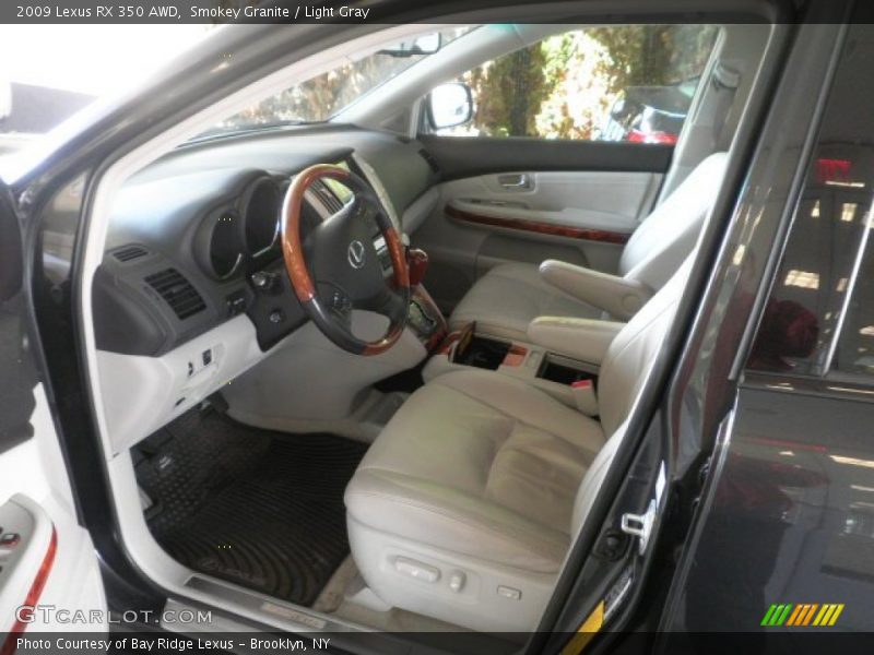 Smokey Granite / Light Gray 2009 Lexus RX 350 AWD