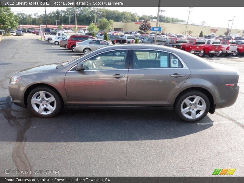 Mocha Steel Metallic / Cocoa/Cashmere 2012 Chevrolet Malibu LS