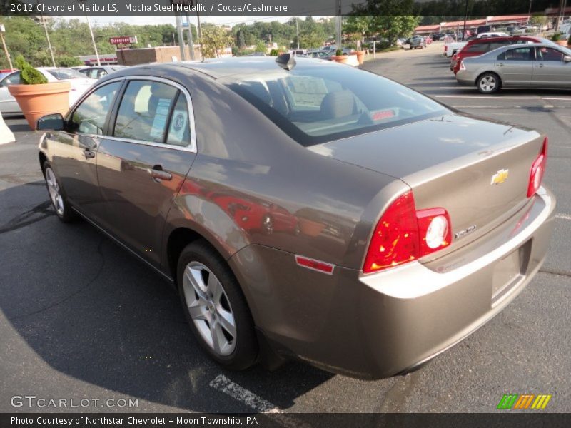 Mocha Steel Metallic / Cocoa/Cashmere 2012 Chevrolet Malibu LS