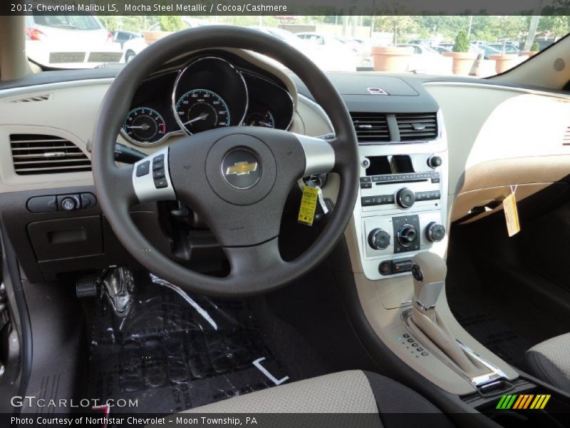 Mocha Steel Metallic / Cocoa/Cashmere 2012 Chevrolet Malibu LS