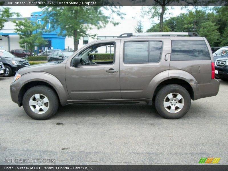 Desert Stone / Graphite 2008 Nissan Pathfinder S 4x4