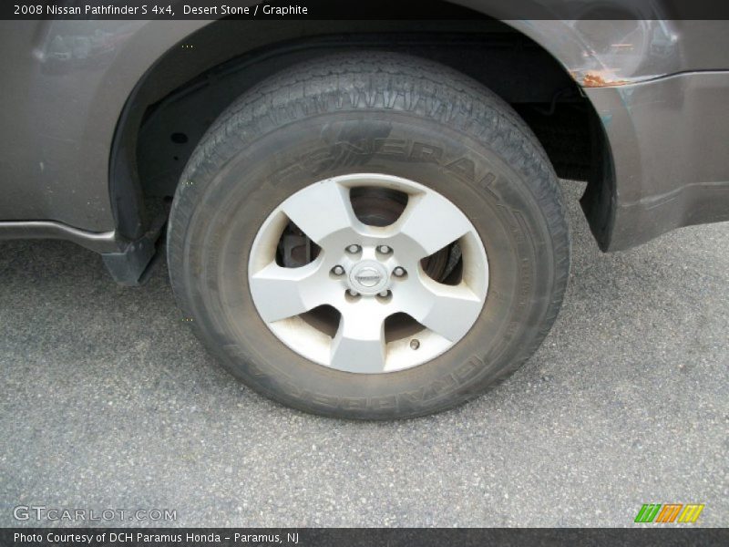 Desert Stone / Graphite 2008 Nissan Pathfinder S 4x4