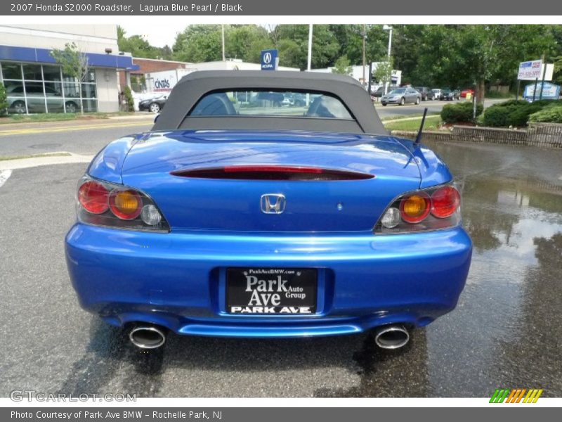 Laguna Blue Pearl / Black 2007 Honda S2000 Roadster