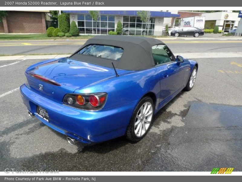Laguna Blue Pearl / Black 2007 Honda S2000 Roadster