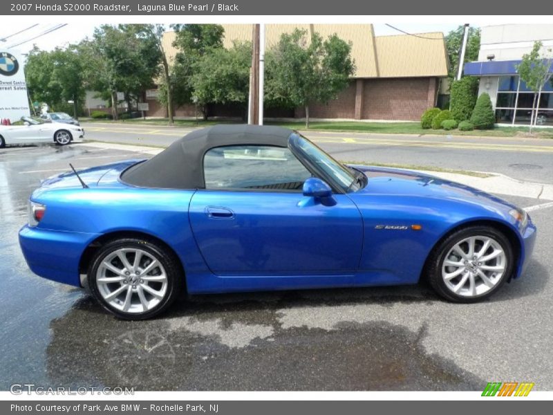 Laguna Blue Pearl / Black 2007 Honda S2000 Roadster