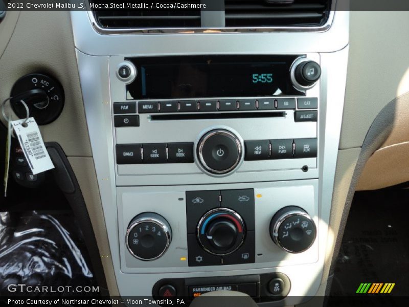 Mocha Steel Metallic / Cocoa/Cashmere 2012 Chevrolet Malibu LS