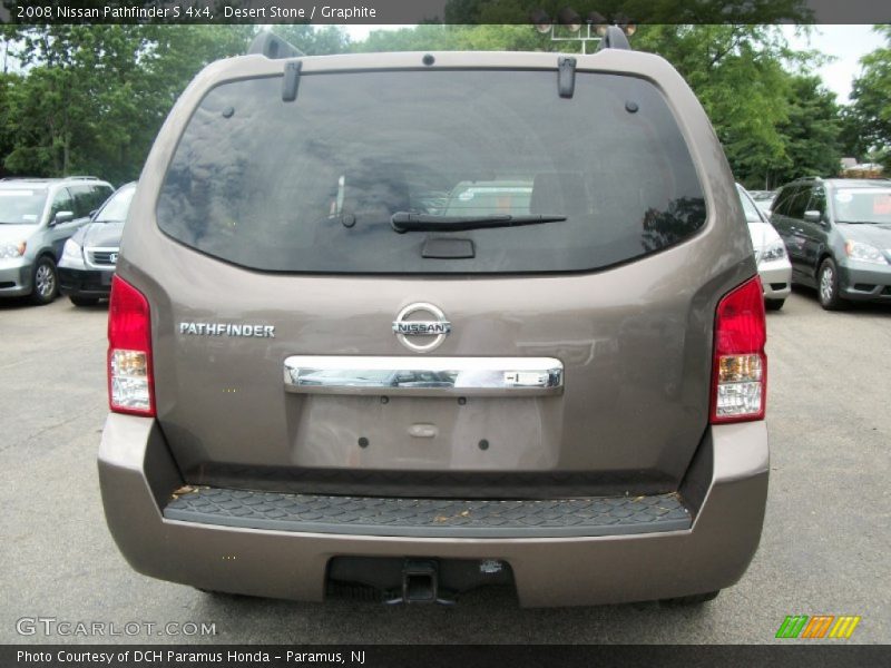 Desert Stone / Graphite 2008 Nissan Pathfinder S 4x4