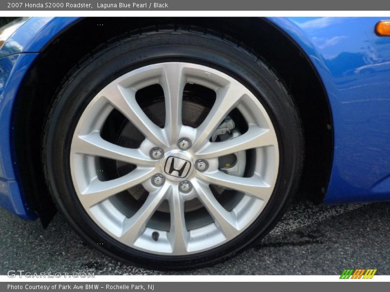 Laguna Blue Pearl / Black 2007 Honda S2000 Roadster