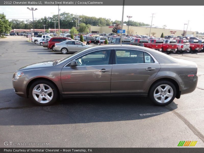 Mocha Steel Metallic / Cocoa/Cashmere 2012 Chevrolet Malibu LS