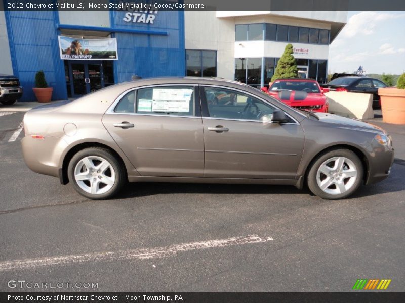 Mocha Steel Metallic / Cocoa/Cashmere 2012 Chevrolet Malibu LS