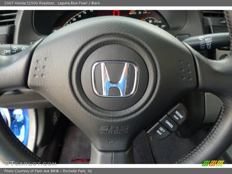 Laguna Blue Pearl / Black 2007 Honda S2000 Roadster