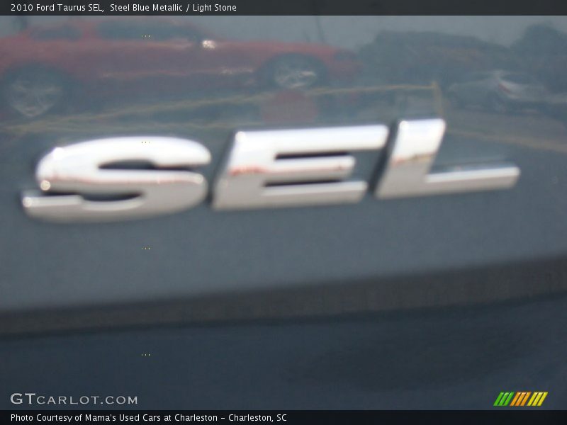 Steel Blue Metallic / Light Stone 2010 Ford Taurus SEL