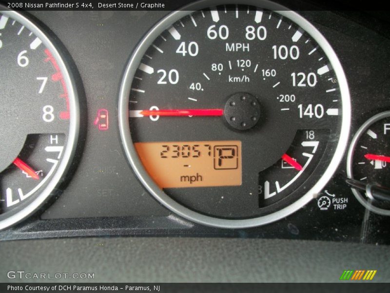 Desert Stone / Graphite 2008 Nissan Pathfinder S 4x4