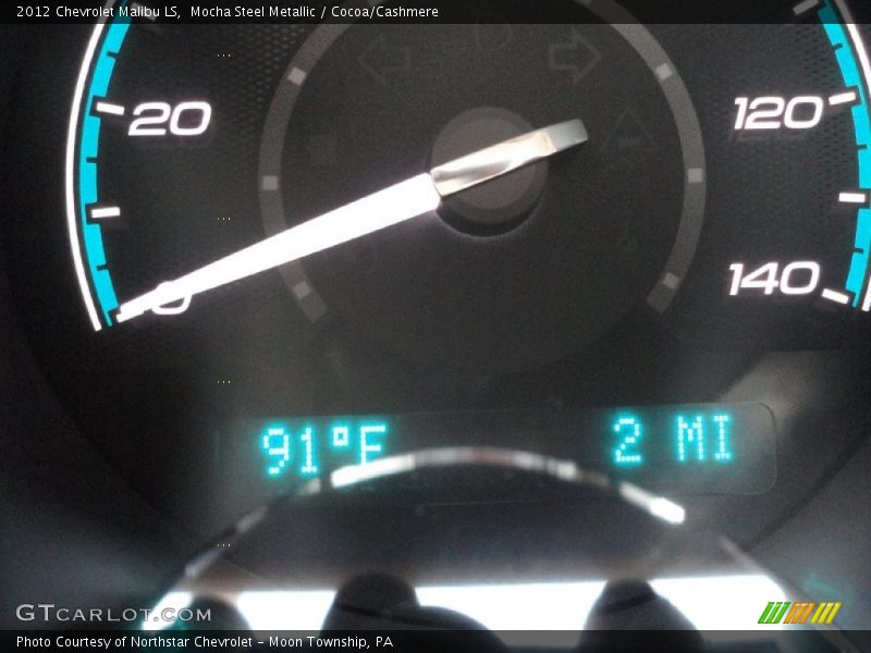 Mocha Steel Metallic / Cocoa/Cashmere 2012 Chevrolet Malibu LS