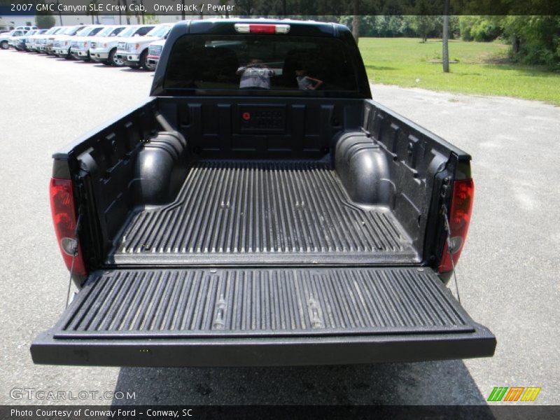 Onyx Black / Pewter 2007 GMC Canyon SLE Crew Cab