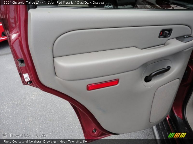 Sport Red Metallic / Gray/Dark Charcoal 2004 Chevrolet Tahoe LS 4x4